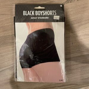 Black boy shorts